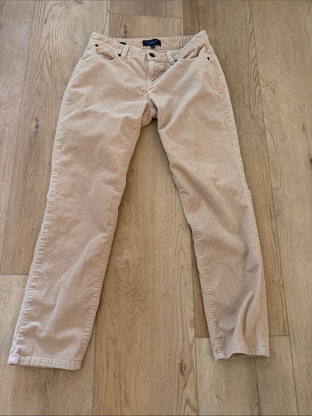 Talbots Women’s‎ Light Beige Corduroy Pants